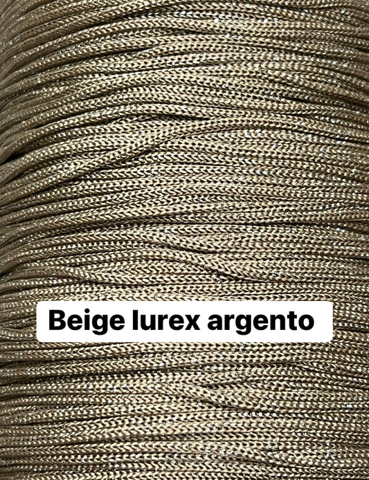 Cordino per borse in lurex