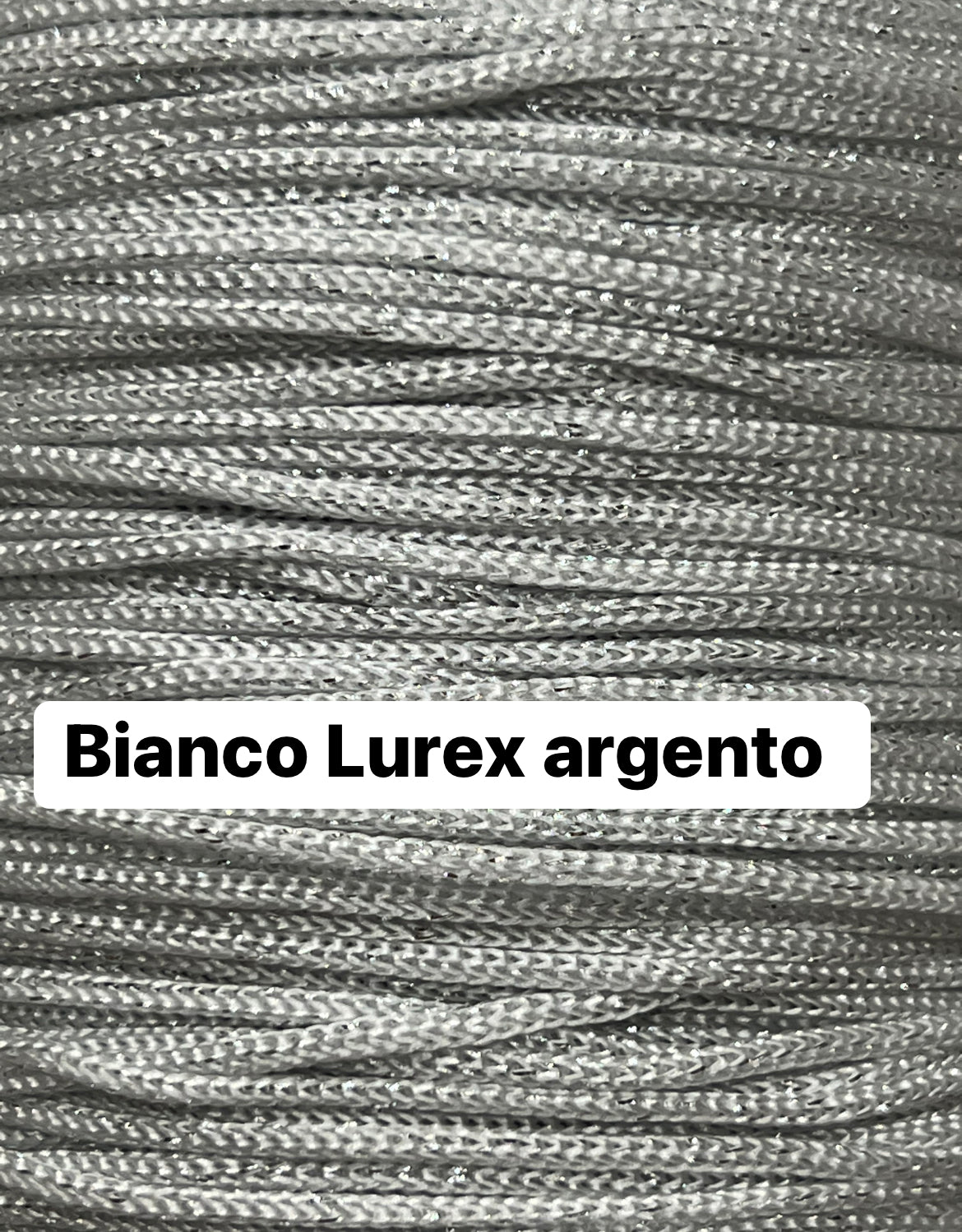 Cordino per borse in lurex