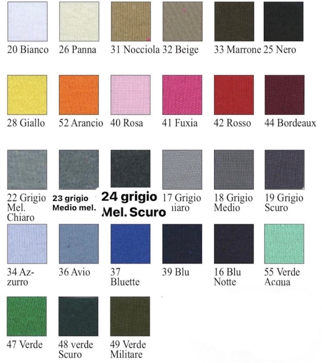 Toppe termoadesive in Jersey