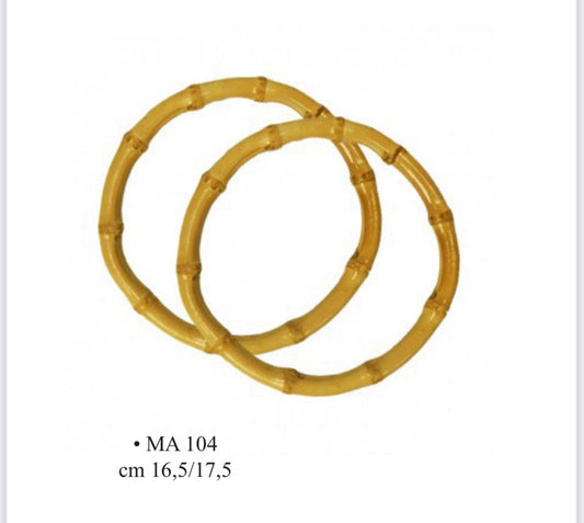Manici per borsa in bamboo