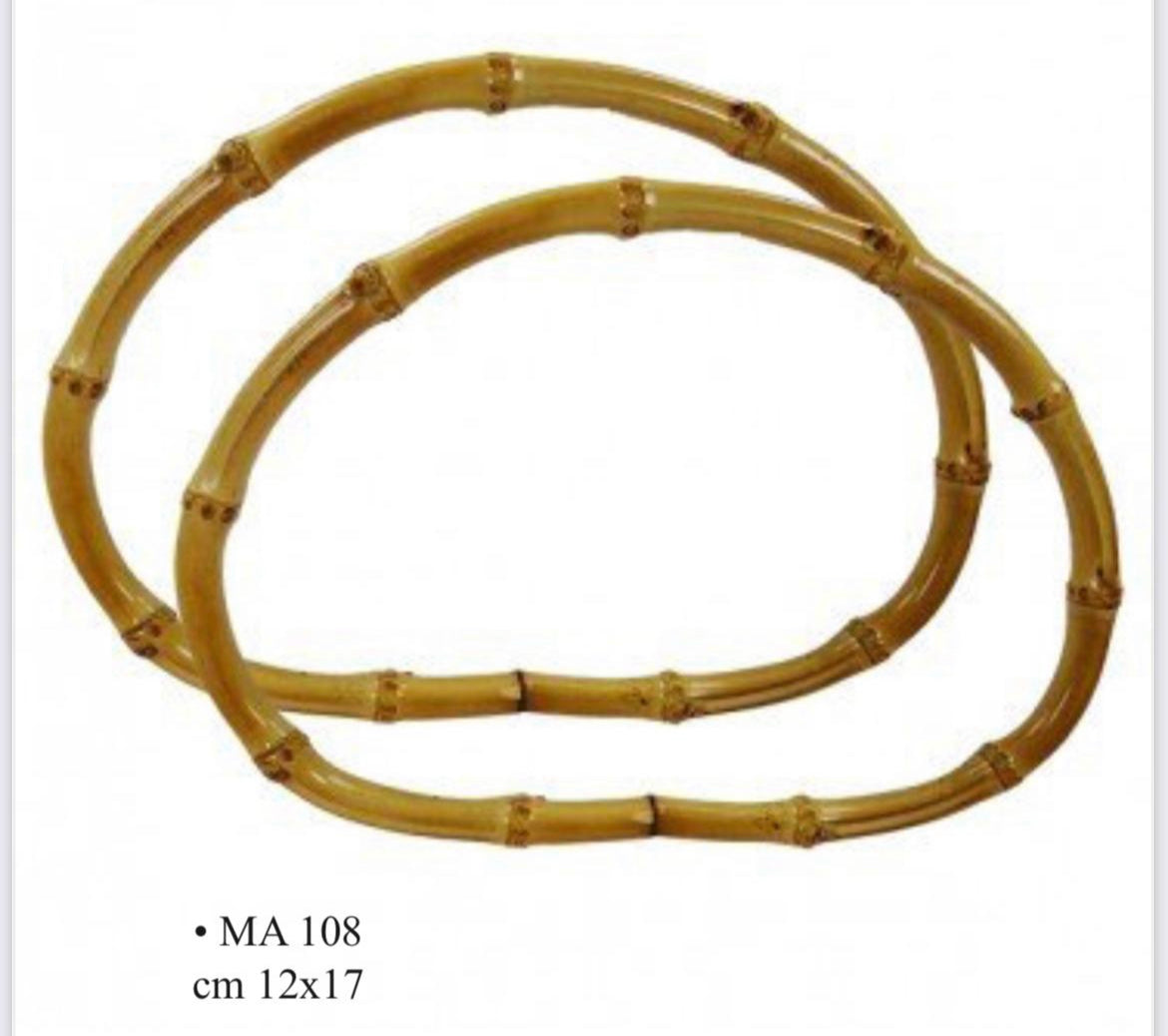 Manici per borsa in bamboo