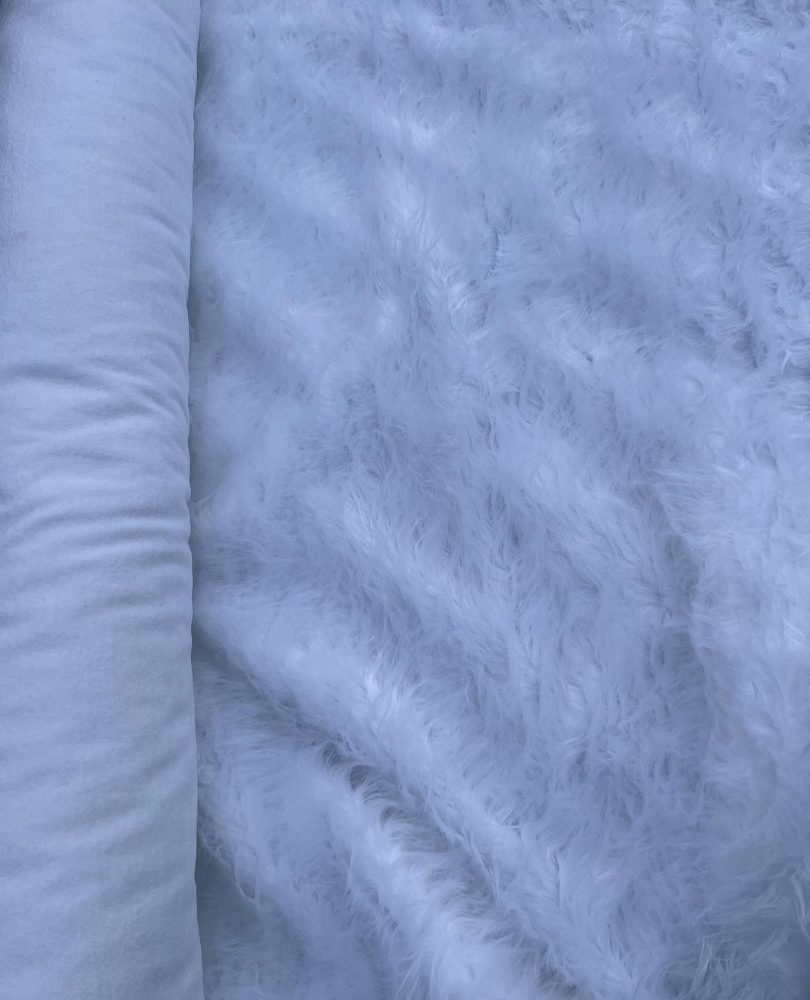 Tessuto Yeti Pelliccia Sintetica