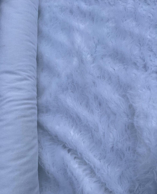 Tessuto Yeti Pelliccia Sintetica
