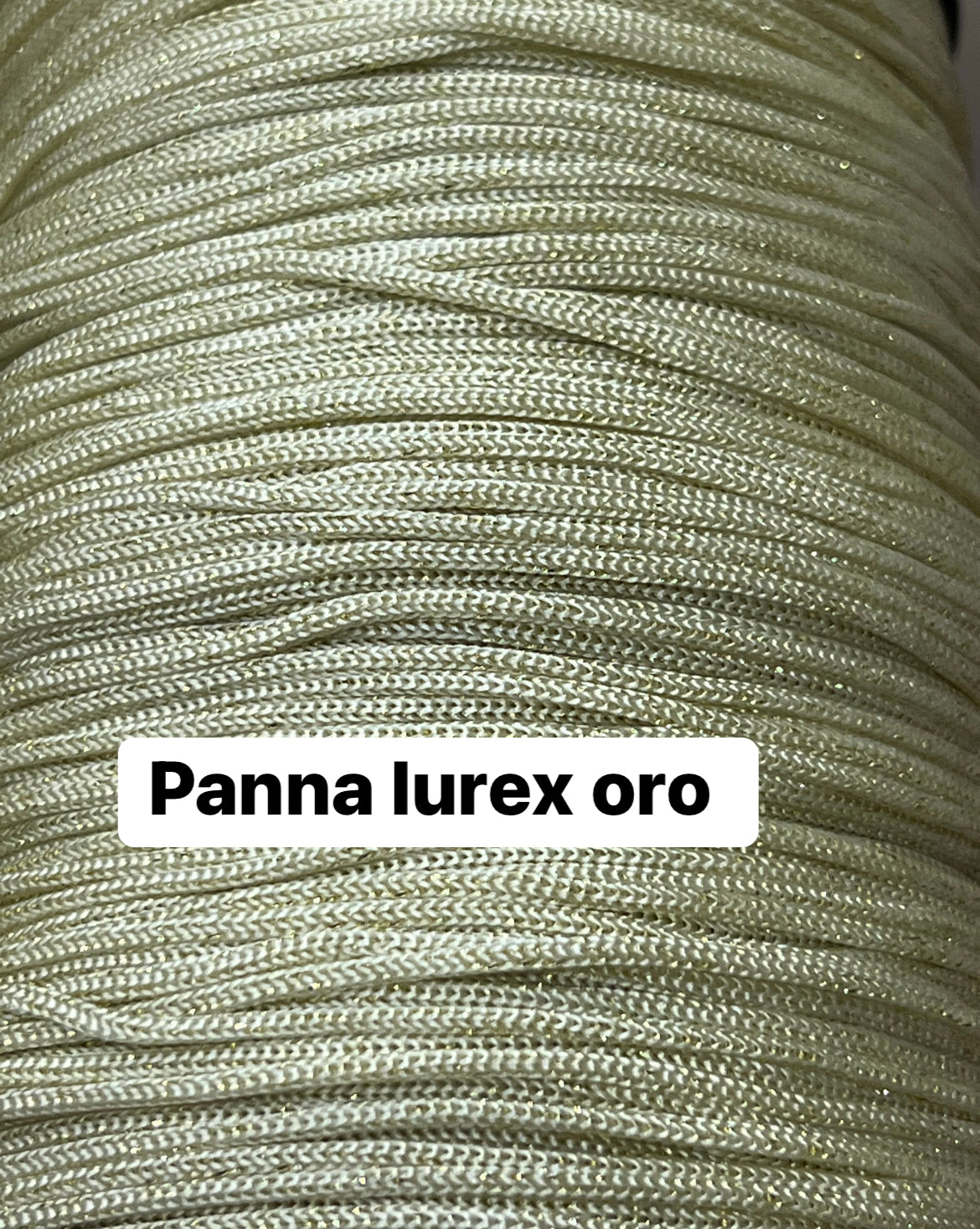 Cordino per borse in lurex